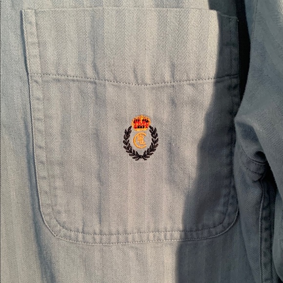 Chaps Ralph Lauren Casual Button Down Shirt Woven Fabric - Picture 3 of 7